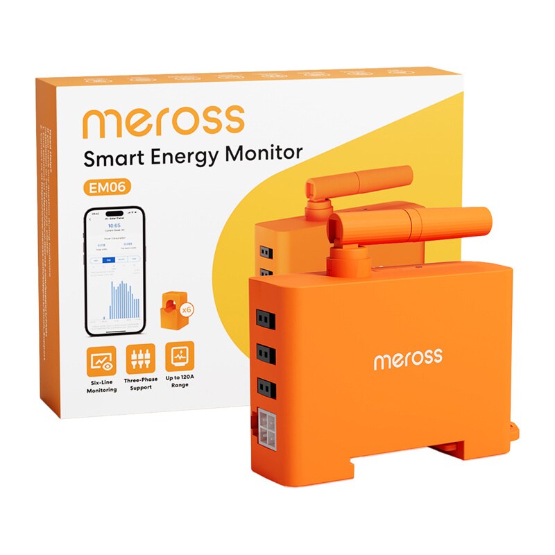 MEROSS EM06P-EU smart Wi-Fi-strømmåler