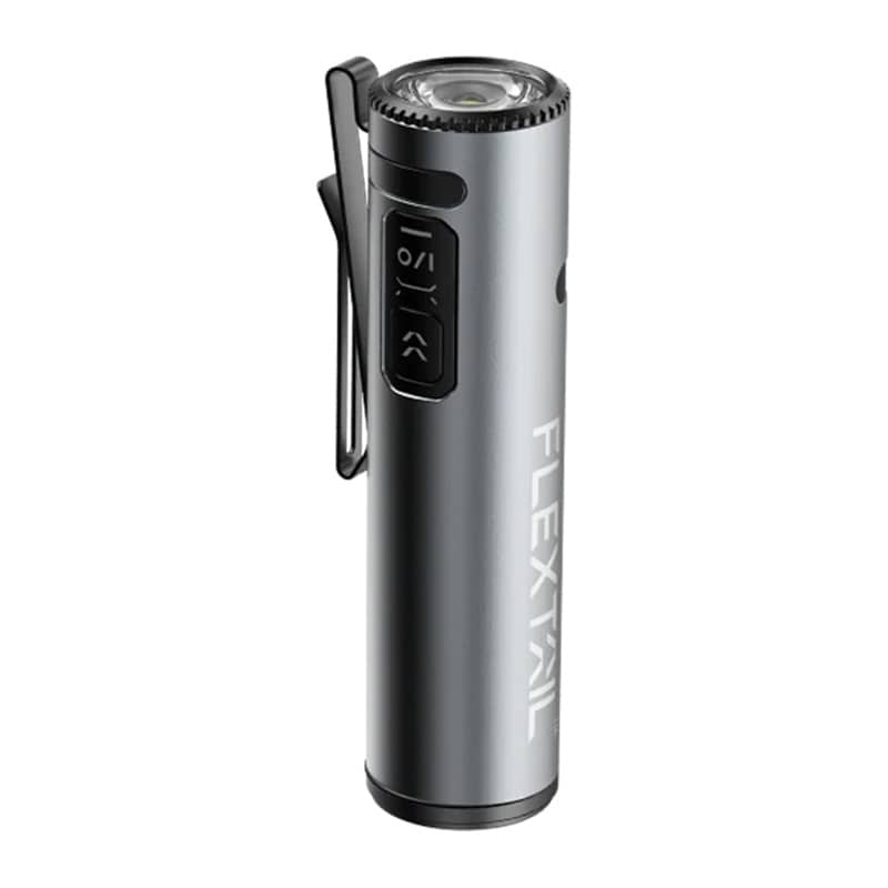 Flextail Zero 1200 LED-lommelykt (svart)