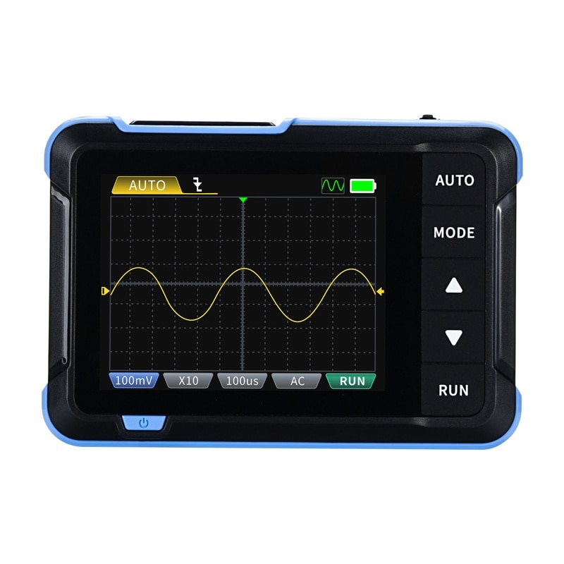 Bærbart 2-i-1 mini-oscilloskop FNIRSI DSO153 med signalgenerator