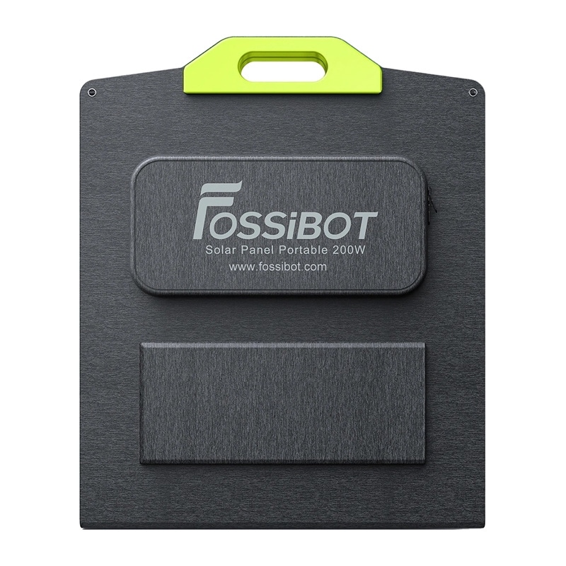 FOSSIBOT SP200 200 W solcellepanel (svart)