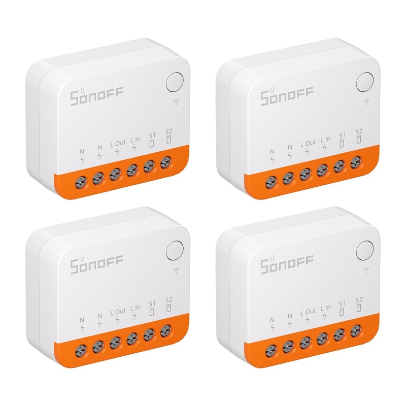 Sonoff MINIR4 (Extreme) bryter, 4-pakning