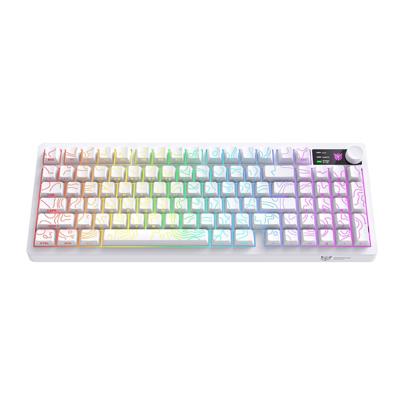 Onikuma MT902 spilltastatur (hvit)