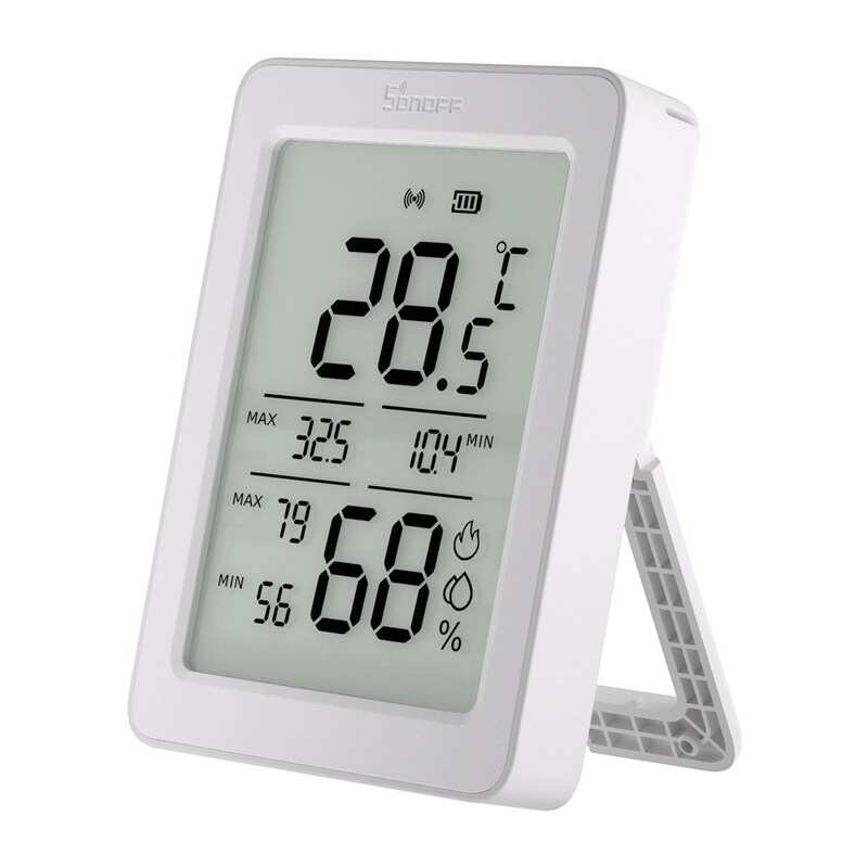 Sonoff ZigBee SNZB-02DR2 temperatur- og fuktighetssensor, 2-pakning