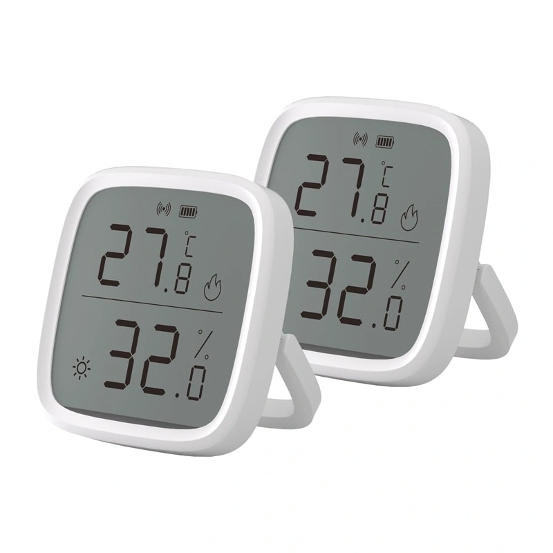 Sonoff ZigBee SNZB-02D temperatur- og fuktighetssensor, 2-pakning
