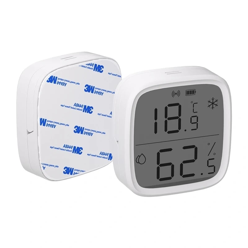 Sonoff ZigBee SNZB-02D temperatur- og fuktighetssensor, 2-pakning