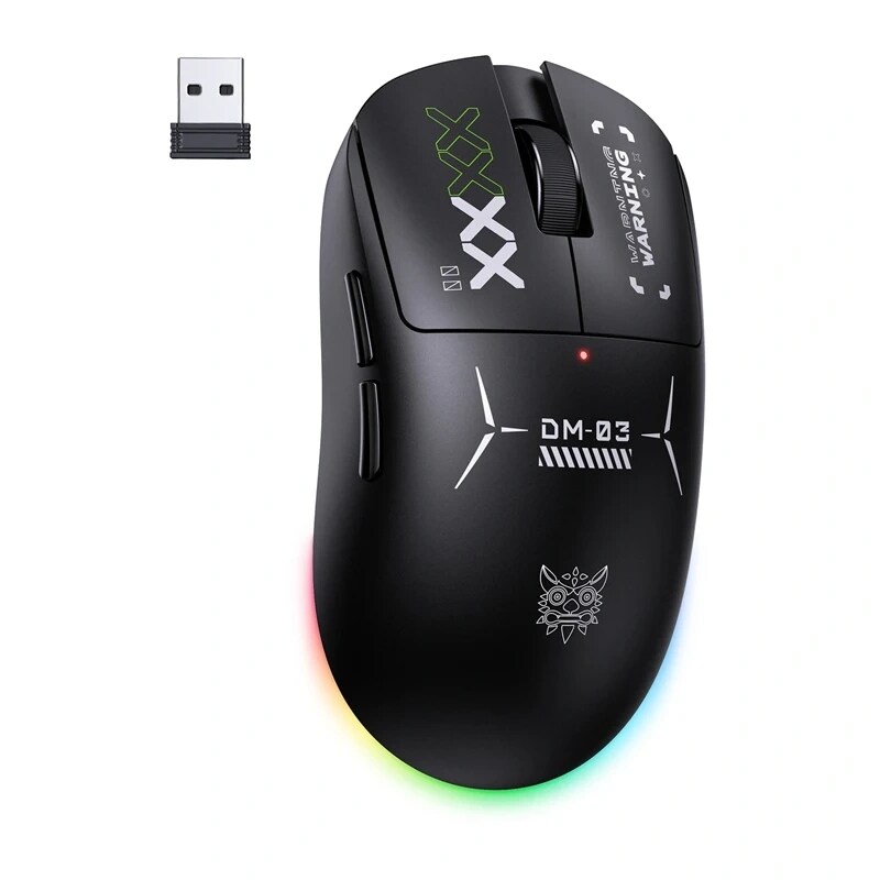 ONIKUMA DM03 RGB-spillmus (svart)