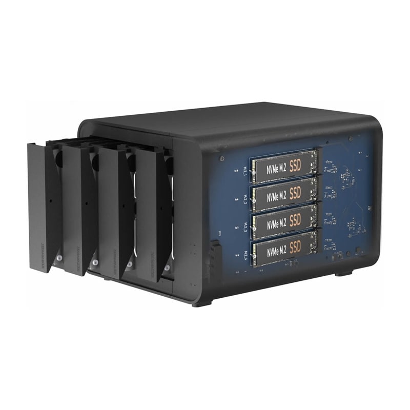 TERRAMASTER D8 Hybrid DAS-diskkabinett med 8 plasser
