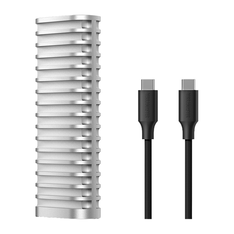 TERRAMASTER D1 SSD Plus stasjonskabinett med 1-bay