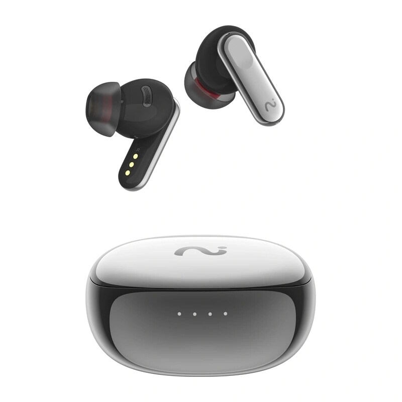 VIAIM Nano+ AI-ørepropper med stemmeopptaker (sølv)