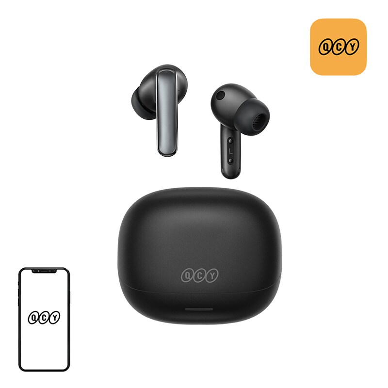 QCY Melobuds N65 trådløse ørepropper (svart)