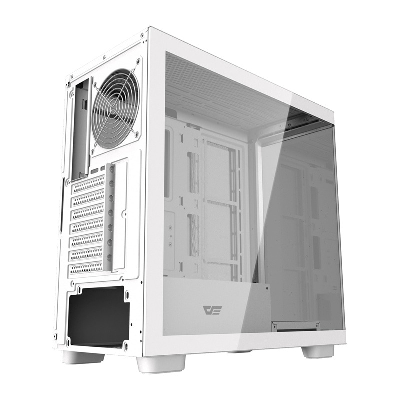 DarkFlash DS900G PC-kabinett (hvit)