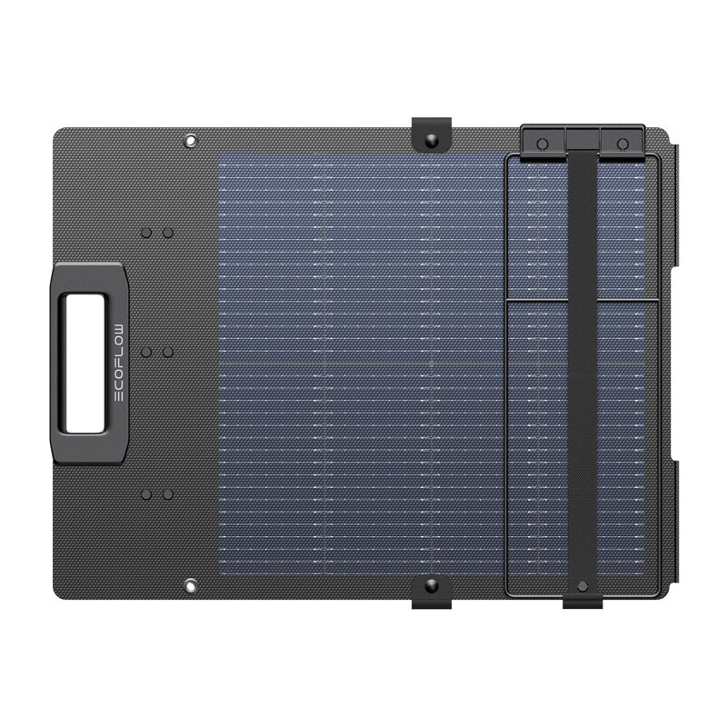 EcoFlow 110 W sammenleggbart solcellepanel.