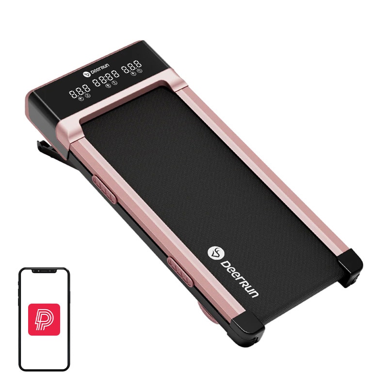 DeerRun Z10 elektrisk løpebånd (rosa)