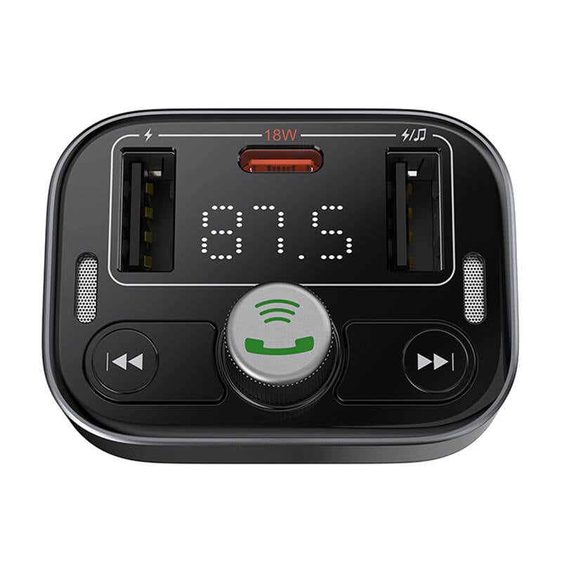 FM-sender Baseus S-09 Pro, Bluetooth (svart)