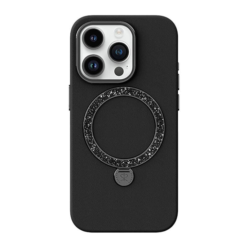 Joyroom PN-14L2-etui «Dancing Circle» til iPhone 14 Pro (svart)