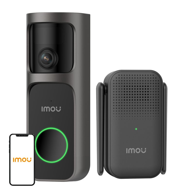 IMOU 3-pakning med trådløs videodørklokke