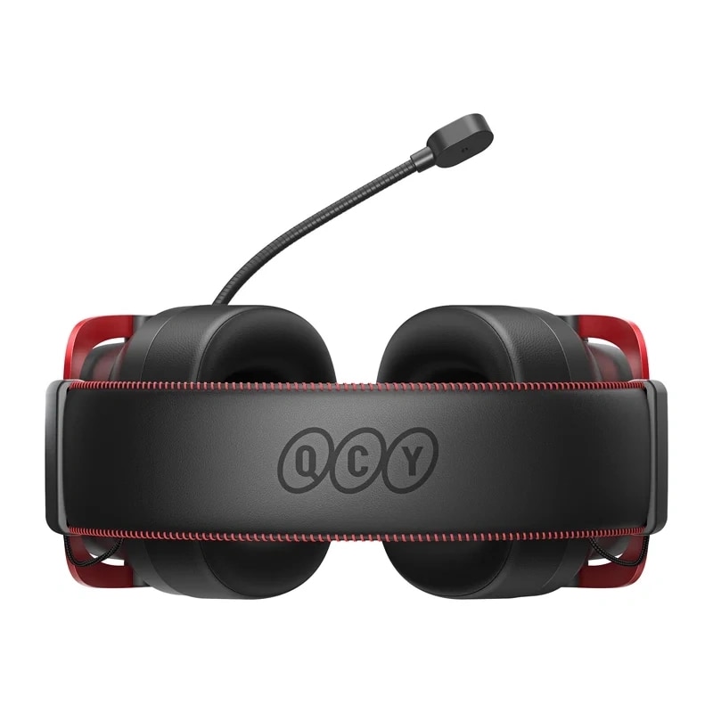 QCY Heroad VT200 spillhodetelefoner (svart og rød)