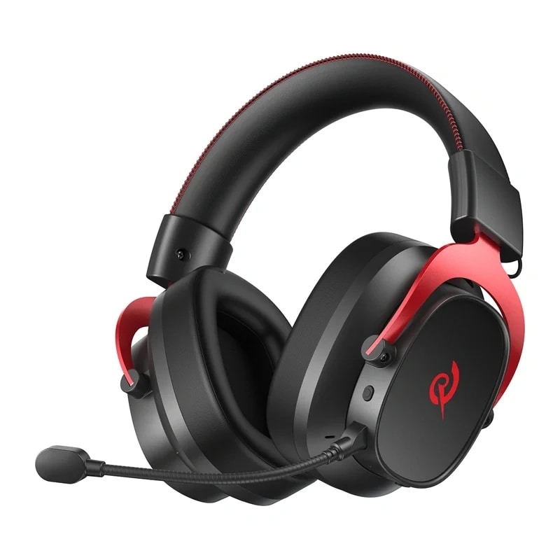 QCY Heroad VT200 spillhodetelefoner (svart og rød)