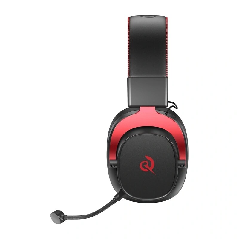 QCY Heroad VT200 spillhodetelefoner (svart og rød)