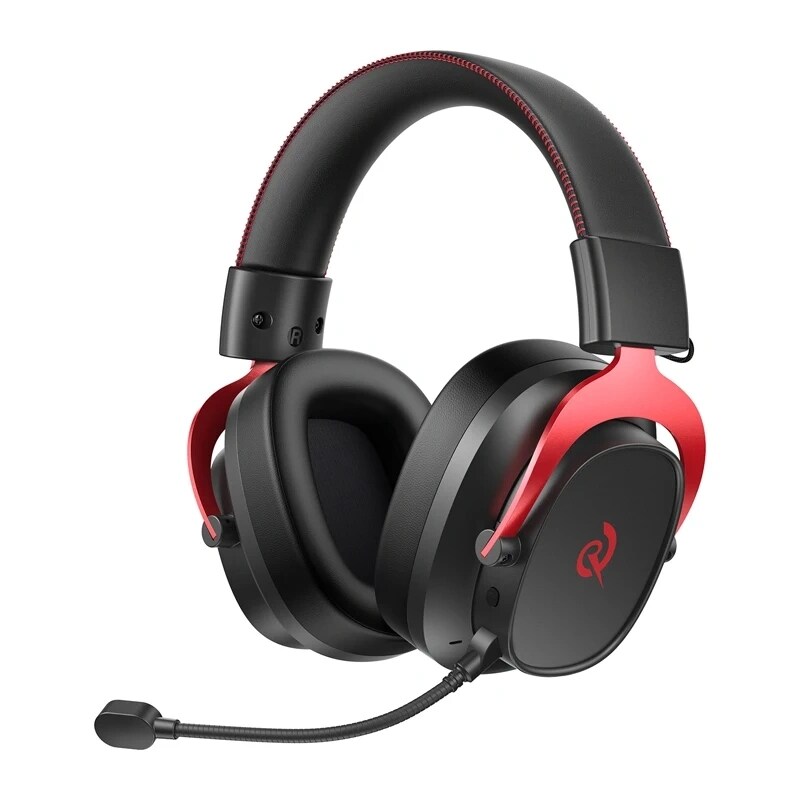 QCY Heroad VT200 spillhodetelefoner (svart og rød)