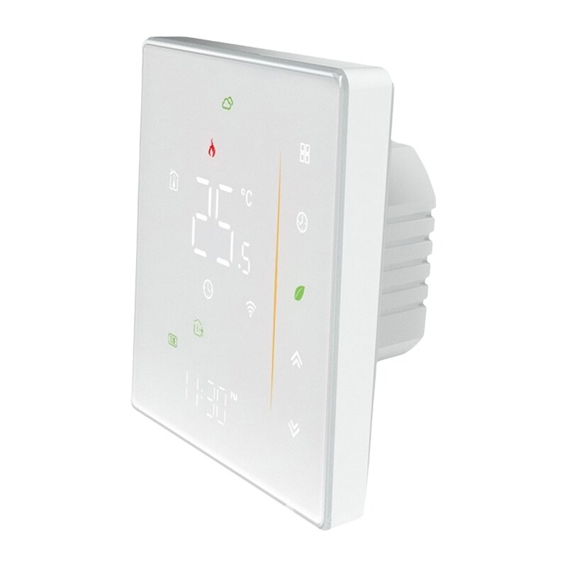 MOES WHT-006-GB-WH Wi-Fi-termostat for elektrisk oppvarming (hvit)