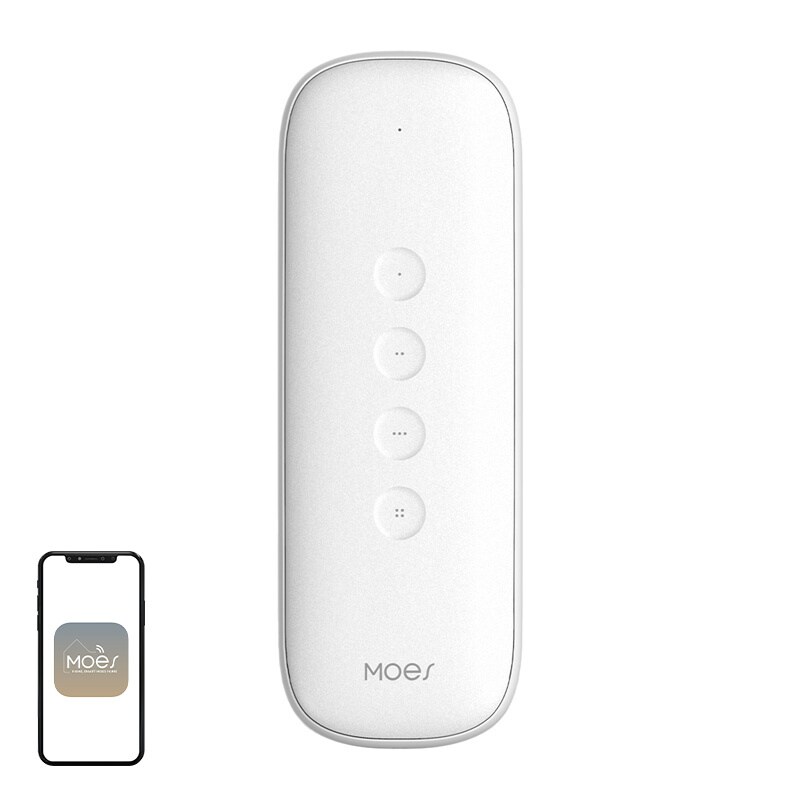 MOES ZR-SR-R01-WH ZigBee-scenebryter, IP55 (hvit)
