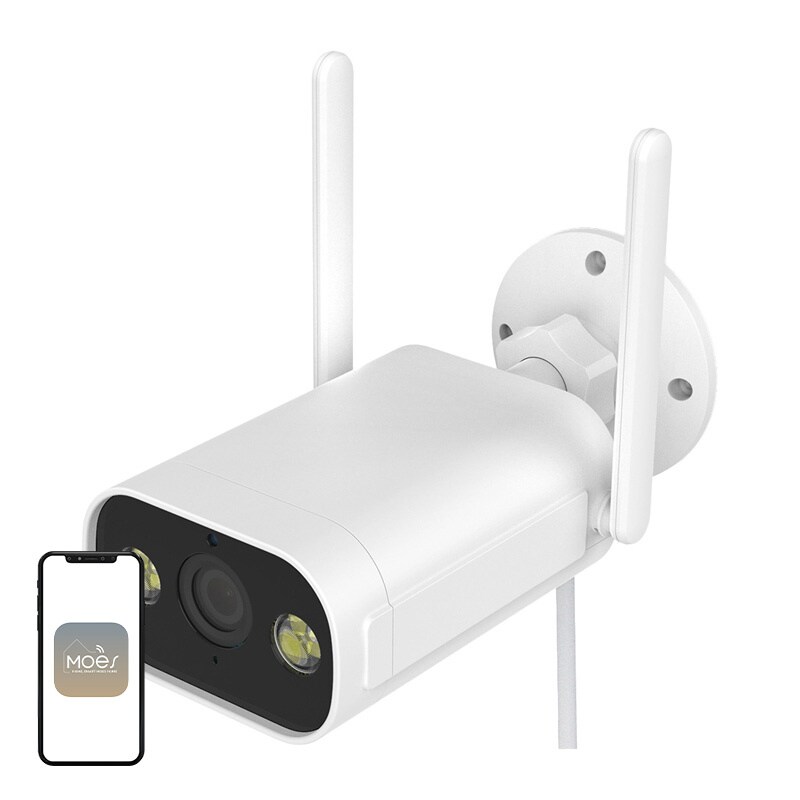 MOES WCM-JD-T1 3 MP utendørs Wi-Fi-IP-kamera