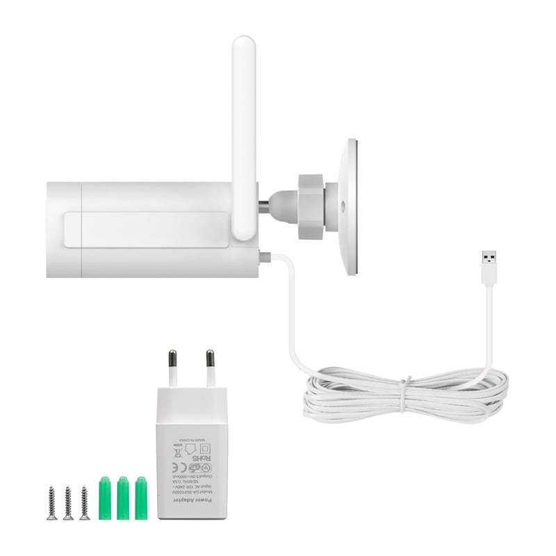 MOES WCM-JD-T1 3 MP utendørs Wi-Fi-IP-kamera