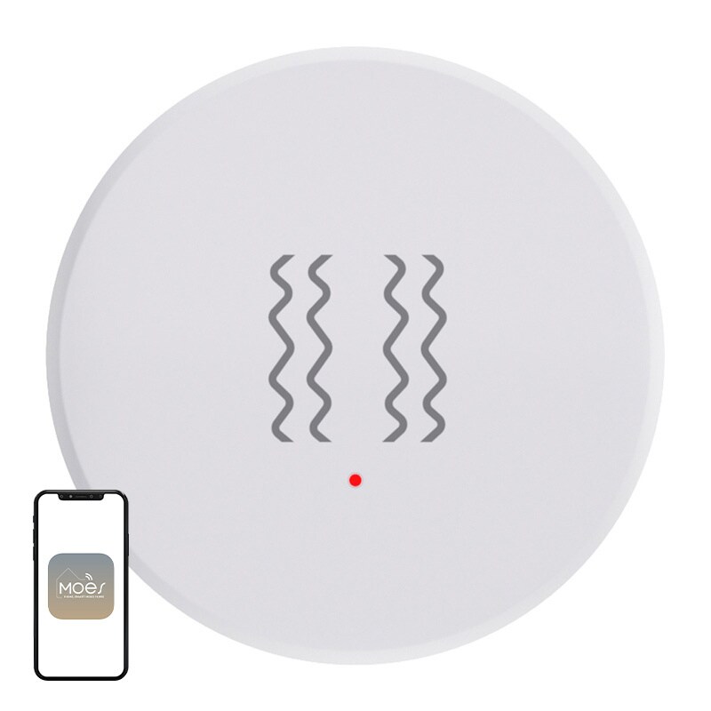 MOES ZSS-S02-VBR-C ZigBee-vibrasjonssensor