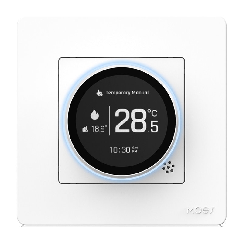 MOES ZHT-SR-GB ZigBee-termostat for elektrisk oppvarming