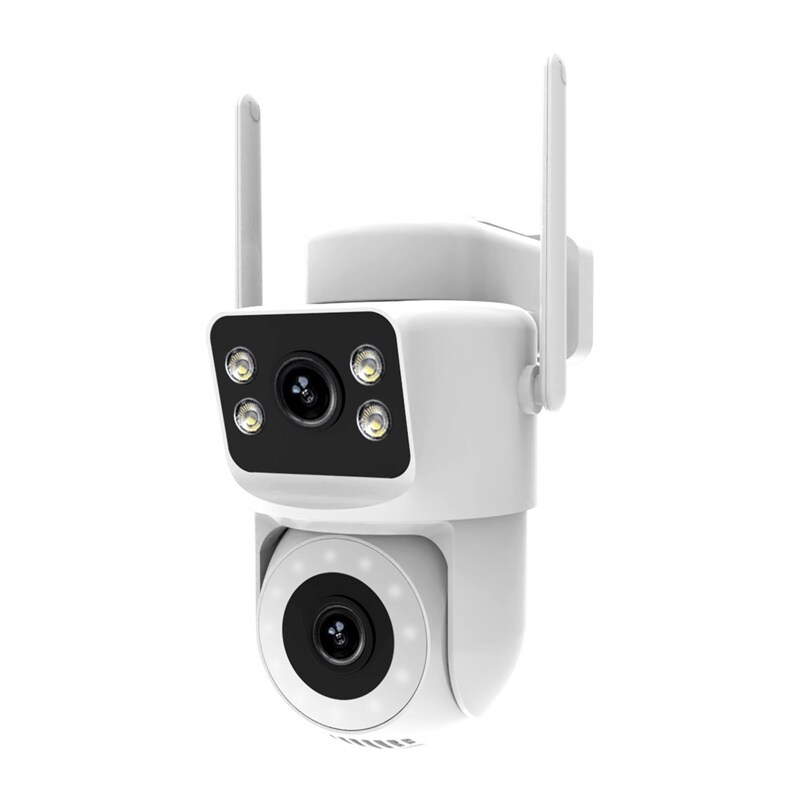MOES WCM-Q29 8 MP Wi-Fi-IP-kamera med to objektiver