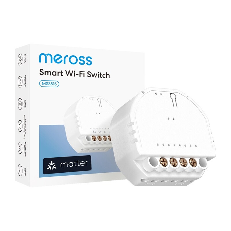 MEROSS MSS815MAQUA-UN 4-pakning med smarte Wi-Fi-brytere
