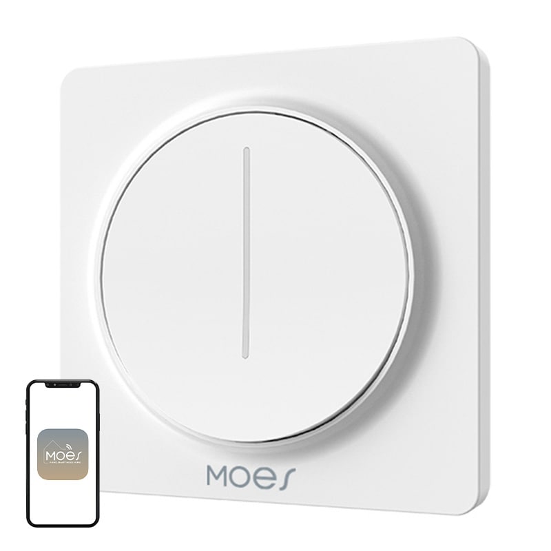 MOES ZS-SY-EUD-WH ZigBee-lysdimmer (hvit)
