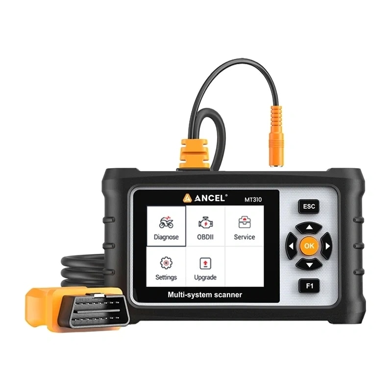 ANCEL MT310 diagnoseskanner for motorsykler