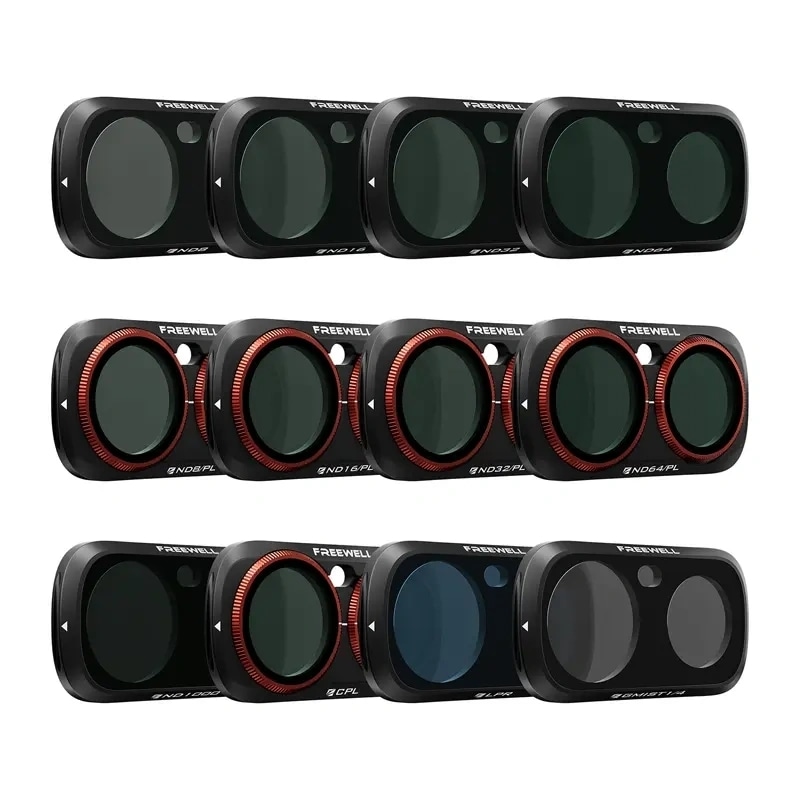 Freewell Insta360 Luna Ultra-filtersett (12 deler)