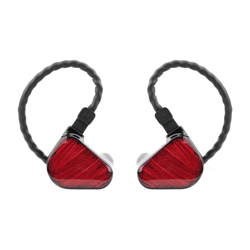 TRUTHEAR Zero kablede in-ear-hodetelefoner (rød)