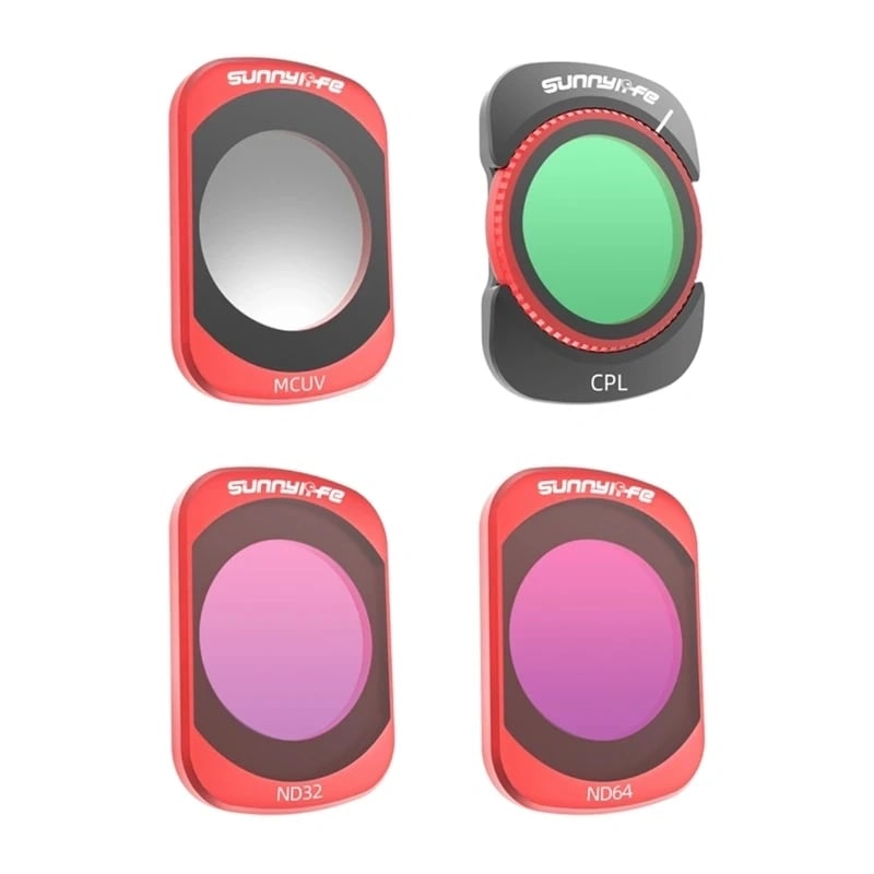 Sunnylife Pocket 4 / 3 MCUV CPL ND32 / 64 filtersett