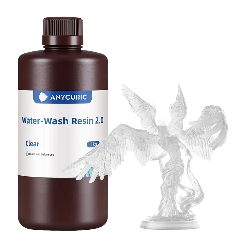 ANYCUBIC Water-Wash Resin 2.0 (gjennomsiktig)