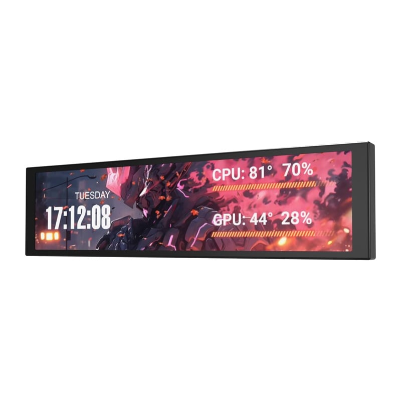 DarkFlash 9,2-tommers IPS-skjerm V92 (svart)