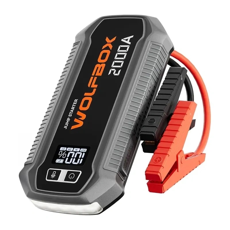 WOLFBOX MegaVolt 12 16 000 mAh 2 000 A startbatteri