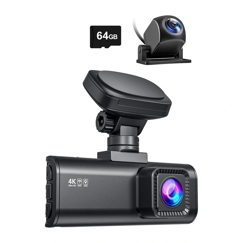 REDTIGER F7N WiFi 4K + 1080p bilkamera
