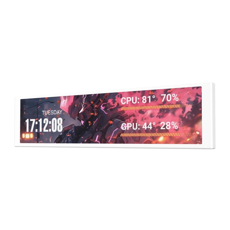 Darkflash 9,2" IPS-skjerm V92 (hvit)