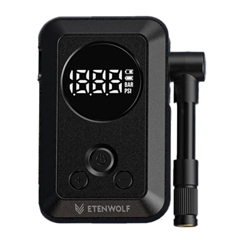Etenwolf S0 bilkompressor, 11,03 bar, 2400 mAh