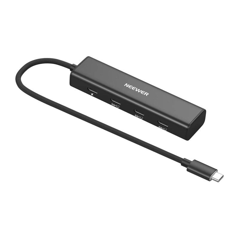 Hub NEEWER 4-i-1 med 4 USB-C-porter