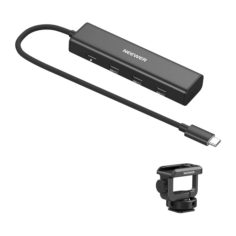 Hub NEEWER 4-i-1 med 4 USB-C-porter