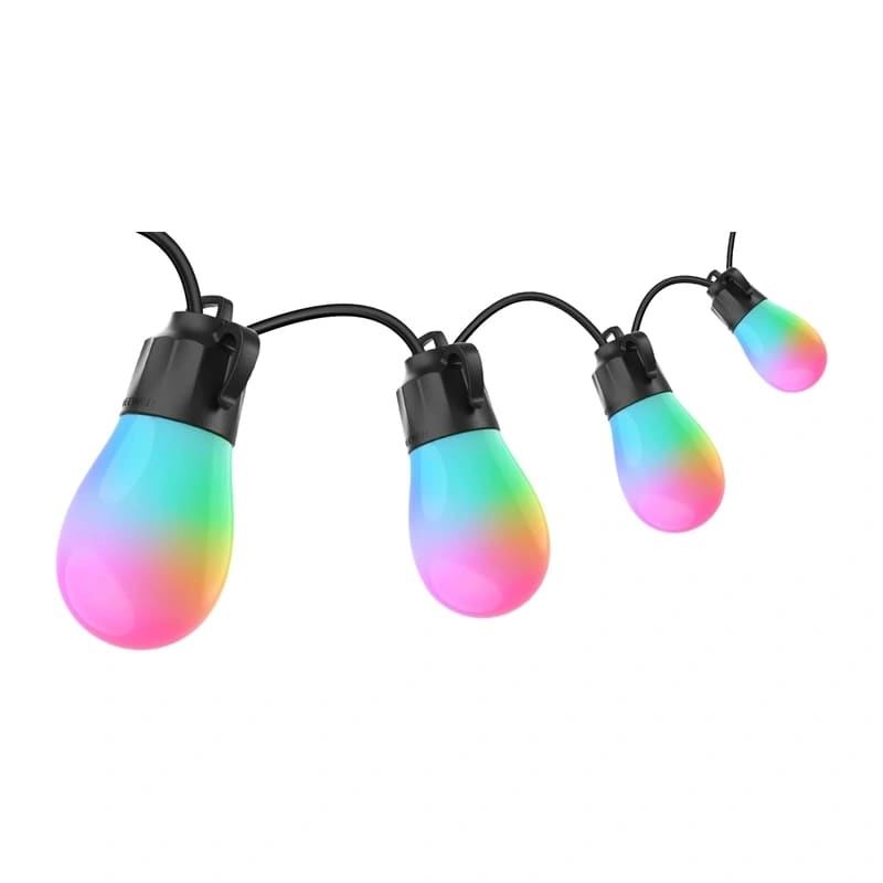 Utendørs lyskjede NEEWER RGB varmhvit