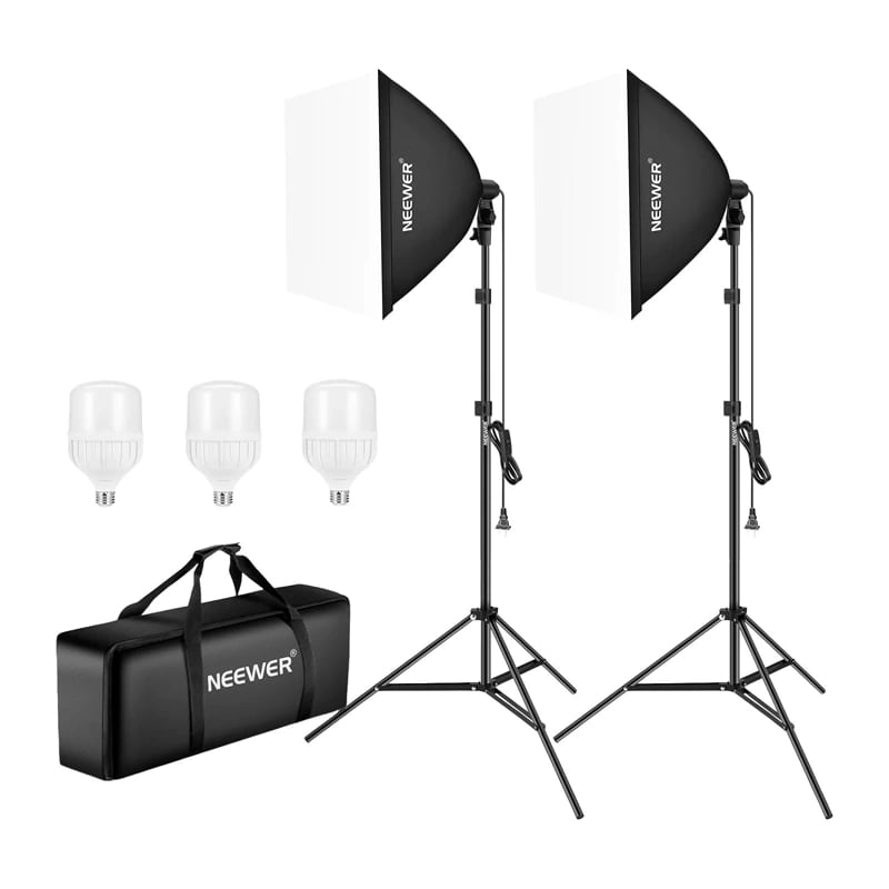Softbox-belysningssett 10102773 700 W, 3 stk.