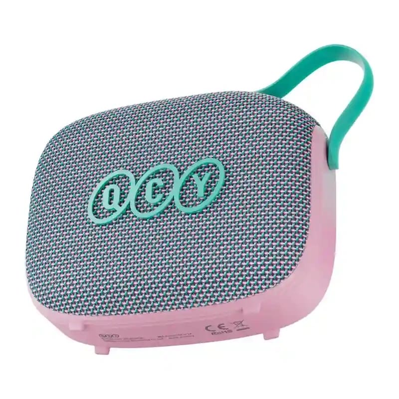 Trådløs høyttaler QCY SP3 (rosa)