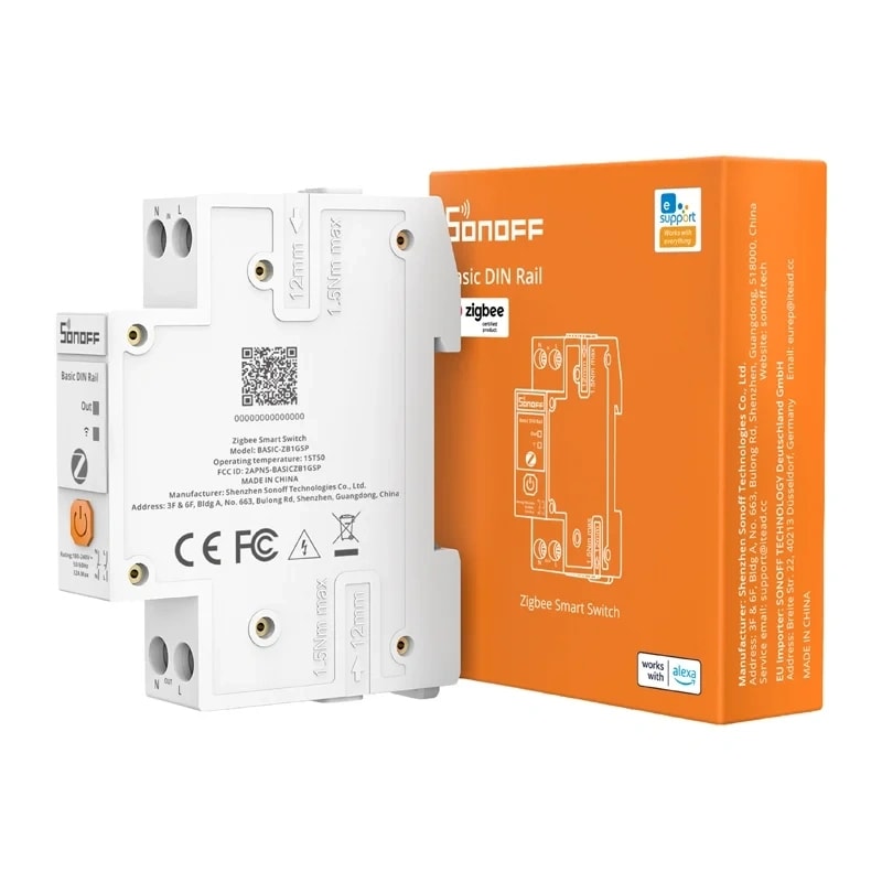 Smart bryter Sonoff BASIC-ZB1GSP ZigBee