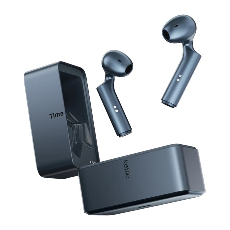 TimeKettle W4 Plus TWS-øretelefoner med oversettelsesfunksjon (blå)